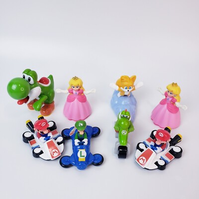 Mcdonalds Happy Meal Toy Lot Nintendo Super Mario Sonic Yoshi