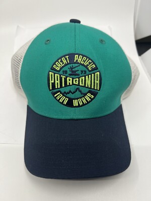 Patagonia Trucker Mesh Hat Great Pacific Iron Works Snapback