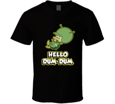 The Great Gazoo Hello Dum Dum Flintstones Cartoon Retro Fan T Shirt