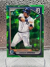 Enrique Jimenez 2024 Bowman Chrome Sapphire 1st Green Refractor /99 #BCP-31