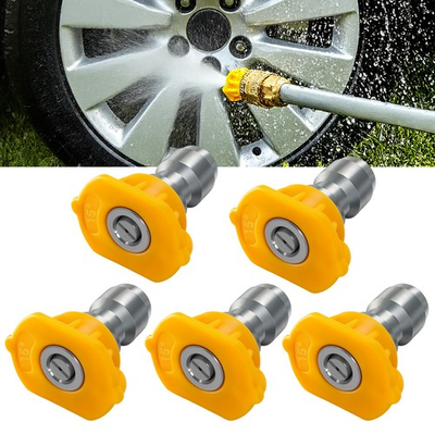 #ad Podoy Pressure Washer Sprayer Nozzle Tip 1 4quot; Size 3.0 Yellow $14.07