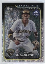 2024 Topps Pro Debut Sparkle Foil 113/175 Yordany De Los Santos #PD-135 12v9