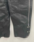 Wild Ride Mens Black Leather Adjustable Waist Riding Chaps Size Medium — photo 6