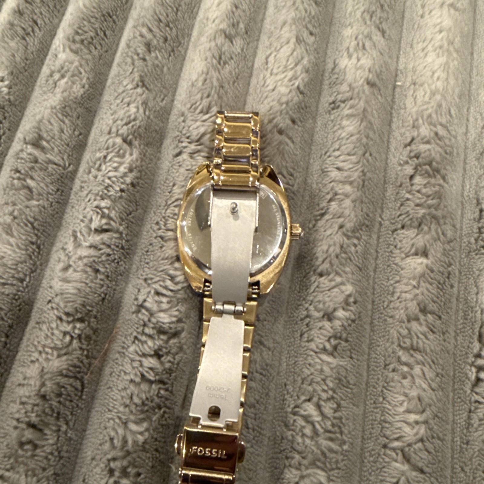 FOSSIL VALE AUTOMATIC GOLD SILVER SKELETON WOMEN'… - image 5