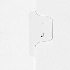 J - All-State Style Letter Size Side Tab Legal Indexes - 25pk