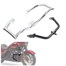 Engine Guard Crash Bar Support Bracket For Harley Road Glide FLTRX 15-23