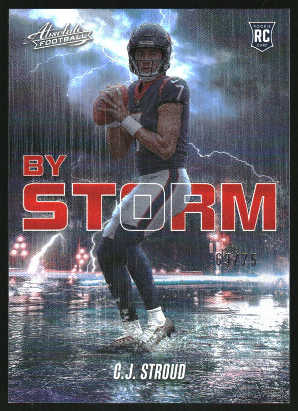2023 Panini Absolute By Storm Spectrum Orange #BST-2 C.J. Stroud RC /75