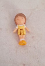 Vintage Polly Pocket Figure 1990 Little Lulu Yello Dress 