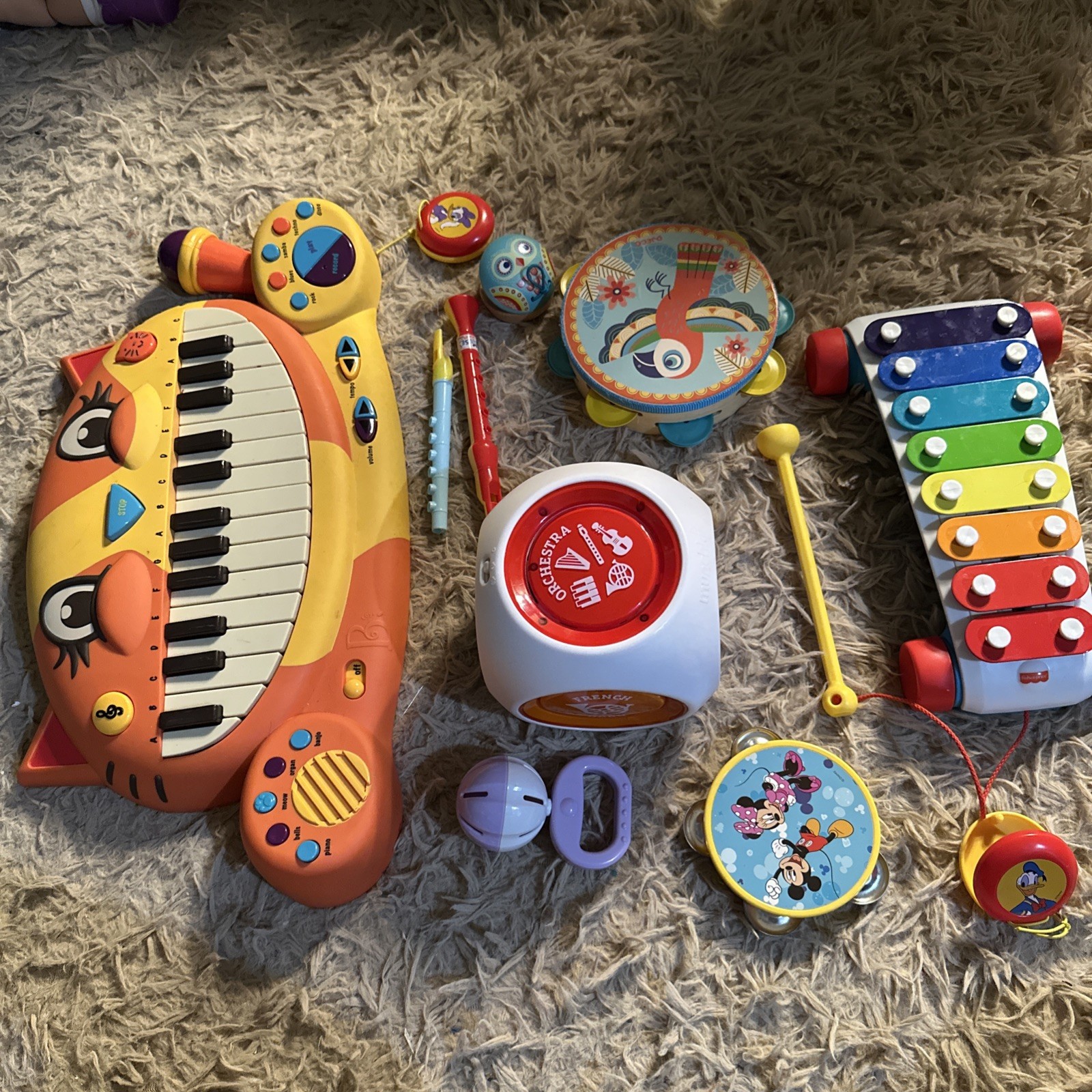 Kids Toddler Musical Instruments Mixed Lot of 10  toys 