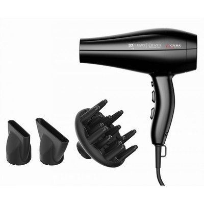 Gama Diva 3D Föhn 2300W Mit Diffusor E 2 Düsen