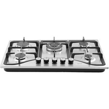 Gas Cooktop 30 inch, Max 12250BTU 5 Burners Built-in Stainless Steel Gas