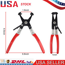 2pcs Hose Clamp Pliers Car Water Pipe Fuel Coolant Spring Bundle Removal Tool Us