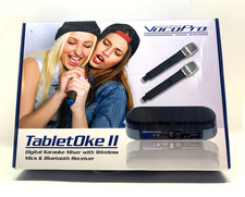 Vocopro TabletOke II Karaoke Mixer With 2 Wireless Mics, Remote  Bluetooth XLNT