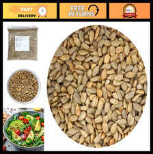 Roasted Unsalted Sunflower Seeds No Shell - 2 lb Bulk Bag, Healthy Snack 32 oz