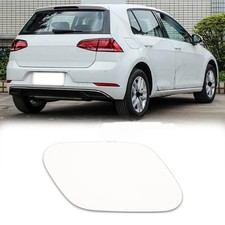 Tapa de tapa de llenado de gas de puerta de combustible blanca para VW Golf MK7 GTI E-Golf 2014-2017