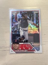 2023 Topps Update Series Caleb Hamilton RC Rainbow Foil Boston Red Sox #US160