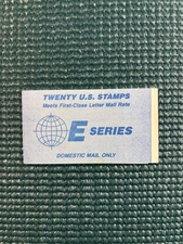 Scott #BK157: E rate MNH Booklet of 20.