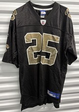 Vintage New Orleans Saints Reggie Bush #25 Reebok NFL Football Jersey Size XL