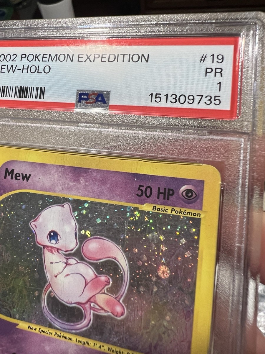Mew 019/165 Expedition Base Set Holo for sale online | eBay