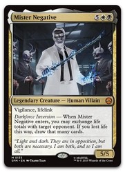 Mister Negative #135 Marvel's Spider-Man Mythic Rare