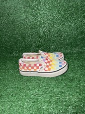 Vans Classic Slip On Checkerboard Multicolor ...