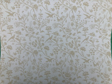 Laura Ashley Shepherds Purse Sand White Wallpaper Price per roll SAME BATCH