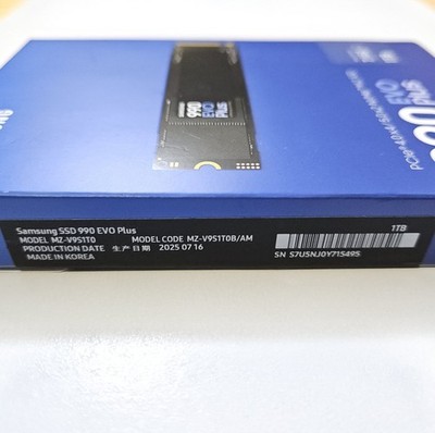 Samsung 990 EVO PLUS 1TB SSD NVME M.2 Gen 4.0 & 5.0 Solid State
