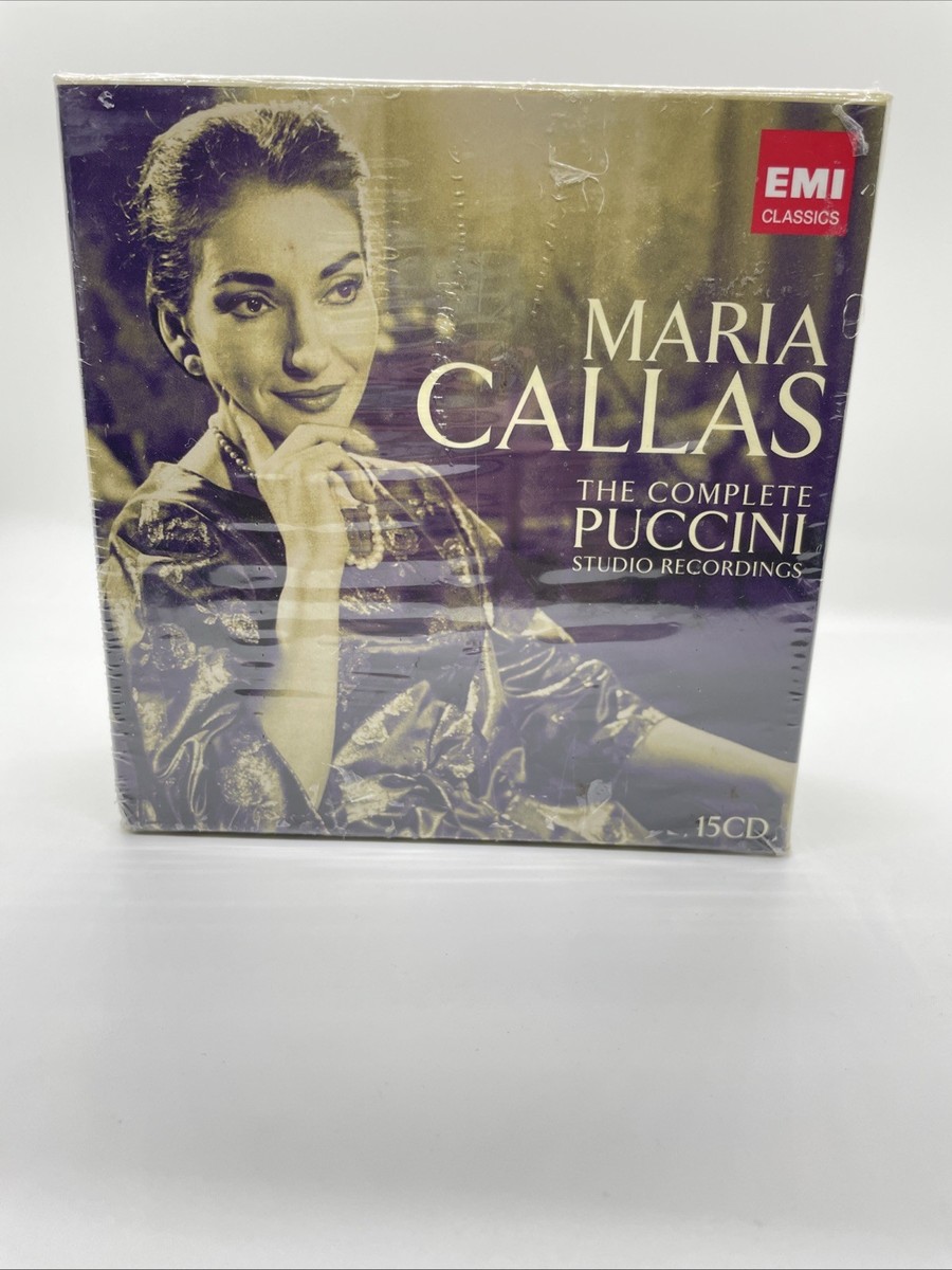 Maria Callas Complete Puccini Studio Recordings (15CD Set, EMI