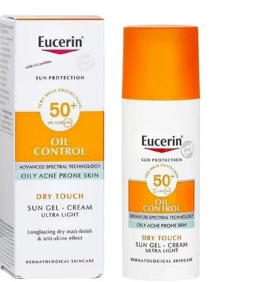 Eucerin Oil Control Sun Gel-Cream Dry Touch SPF50+  50ml