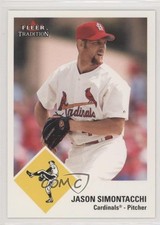 2003 Fleer Tradition Update Jason Simontacchi #U11 0w8