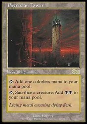 Phyrexian Tower - Urza's Saga MTG
