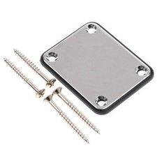 Electric Guitar Neck Plate w/ Mounting Screws for Fender Stratocaster Telecaster