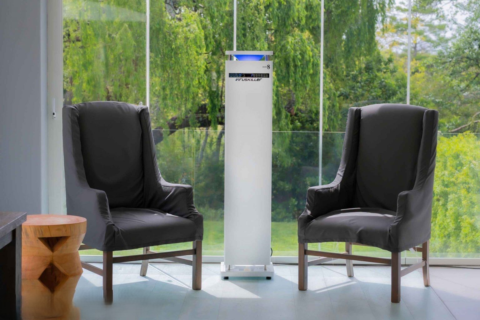 Radic8 VK103 Air Purifier & Sterilizer, Hepa 13, Carbon, UV light filtration