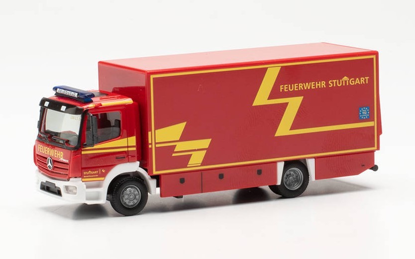 Herpa Mercedes Atego 13 miniature de collection des sapeurs-pompiers de Stuttgart