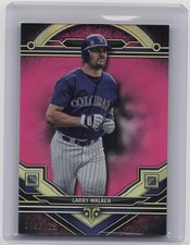 2024 Topps Triple Threads Baseball Larry Walker Pink Refractor /125