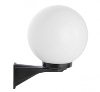 Wandleuchte AußEn Schwarz Weiß Aluminium E27 IP43 H:36 Cm Wandlampe Terrasse