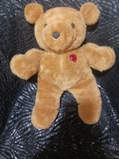 Vintage Made in USA Plush Christmas Musical Light-up Teddy Bear