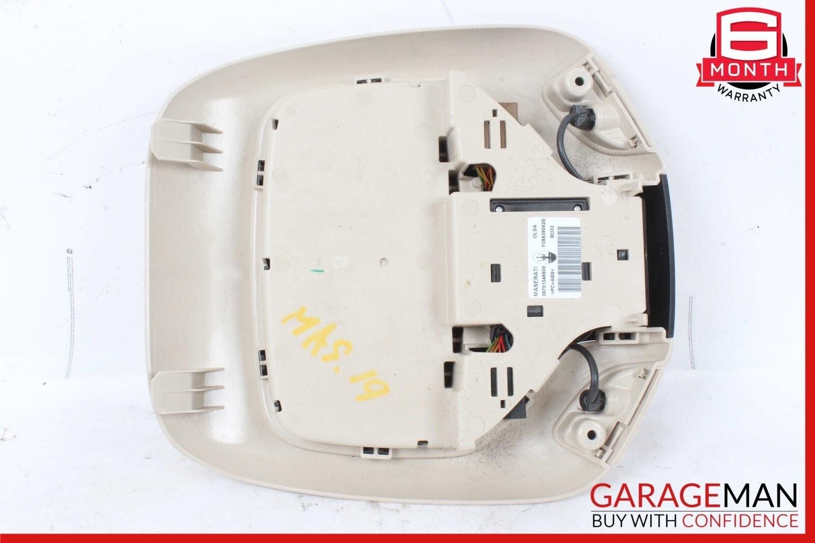2019 Maserati Ghibli Interior Dome Light Cover OEM
