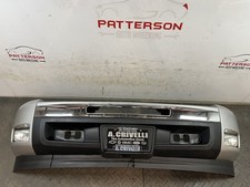 07-13 Chevy Silverado 1500 Front Bumper W Fog Light Lamps Sheer Silver Met Ggz