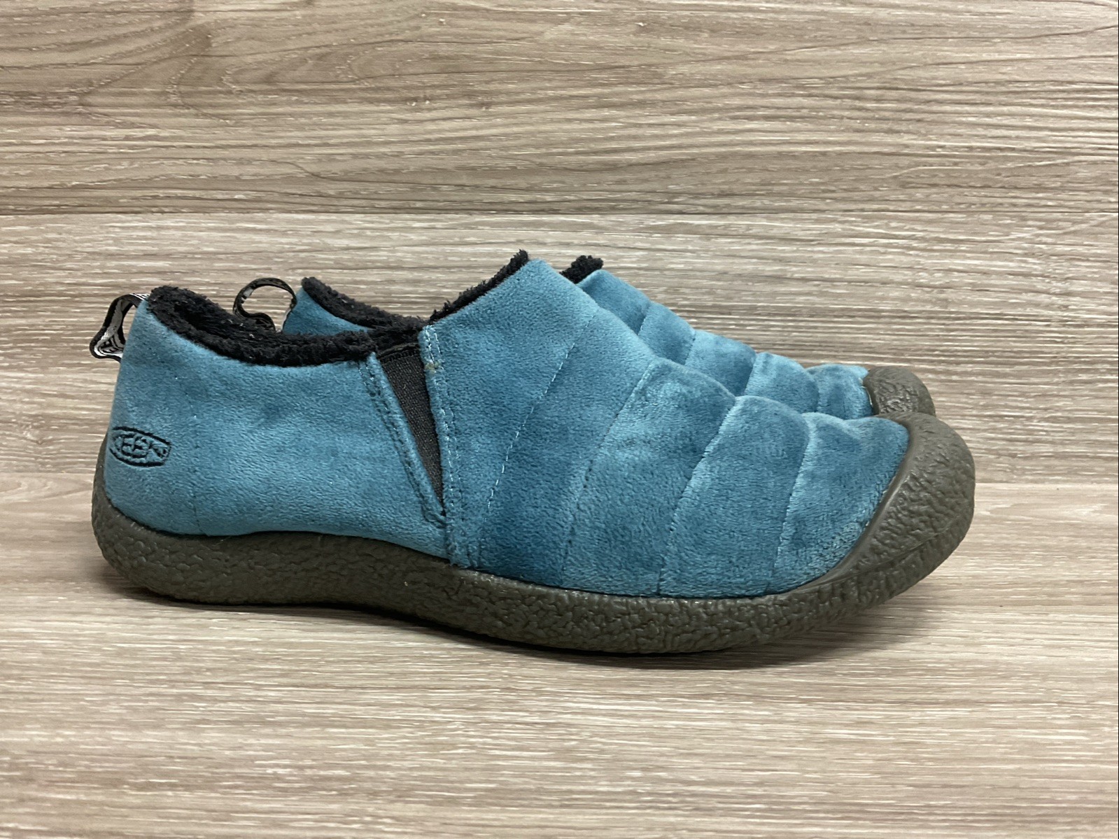 Zoccolo KEEN Howser blu velluto donna taglia 7 37 casual casa scarpa salotto comfort