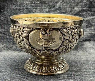 Antique Hallmarked Sheffield Silver Bowl Atkinson Brothers (h)1900 Wt:96g