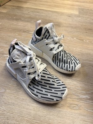 Adidas NMD XR1 PK Zebra Size 5 Men's White Black