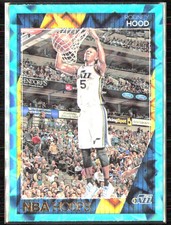 2016-17 Hoops #57 Rodney Hood Teal Explosion