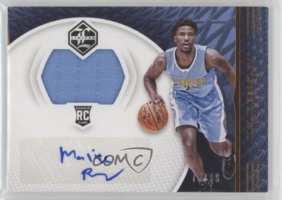 2016-17 Panini Limited Jersey 76/99 Malik Beasley #111 Rookie Auto RC 0nr3