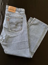 Levis Men’s Made In USA 505 Regular Wash Orange Tab Jeans