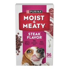 Purina Moist and Meaty Steak Flavor 13.5 Pound (36 Count) (Pack of 1), Other 1.93 per gallon