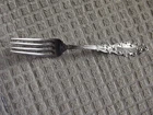 Sterling Silver Gorham Mfg. Co. Strasbourg Dinner Fork 7" Excellent.