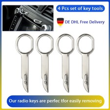 Produktbild - Für VW Audi Ford 4 PCS Autoradio CD Stereo Entfernung Release Tool Pin Keys Set