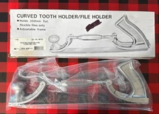 S&G TOOL AID NOS 89770 CURVED TOOTH HOLDER FILE HOLDER 14” ADJUSTABLE AUTO BODY