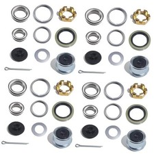 3500 LB Boat Trailer Axle Bearing Kits,L68149 L44649 Bearings Kit with 4 Sets